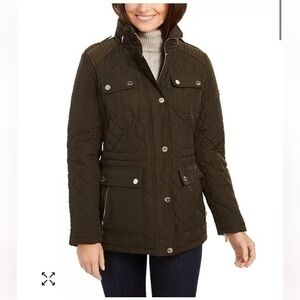 MICHAEL Michael Kors Hooded Anorak Quilted Coat